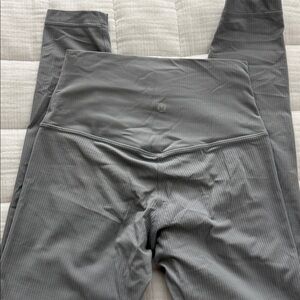 Lulu Lemon Align Ribbed HR pant 28”